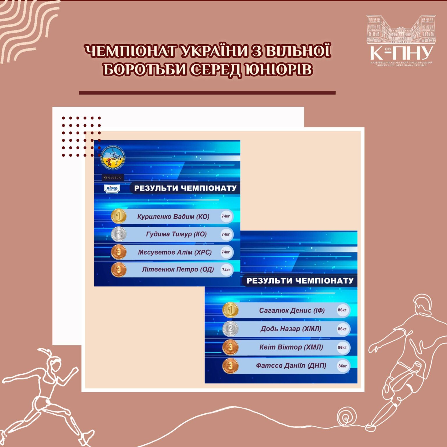 Чемпіонат України з вільної боротьби серед юніорів