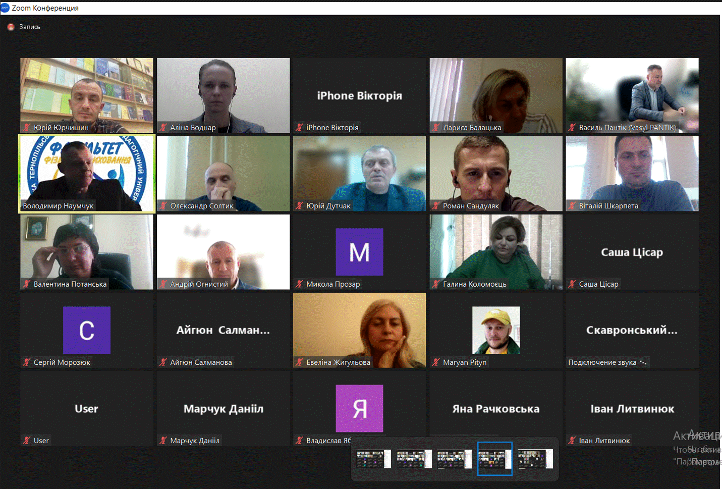 Аналіз проведення моніторингу освітньо-професійних програм «Середня освіта (Фізична культура)» ступенів вищої освіти «бакалавр» та «магістр» спеціальності 014 Середня освіта (Фізична культура)